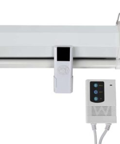پرده نمایش یا پرده پروژکتور - برقی - 180 × 180 سانتیمتر | معادل 80 اینچ واید - اسکوپ scope