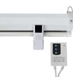 پرده نمایش یا پرده پروژکتور – برقی – 200×200 سانتیمتر | معادل 90 اینچ واید – اسکوپ scope