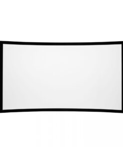 پرده نمایش یا پرده پروژکتور – منحنی – 187 × 333 سانتیمتر | برابر با 150 اینچ واید – Curved Series Fixed Frame Screen PH-G150 UHD130 – گرندویو Grandview – دارای پارچه 4K سفید رنگ
