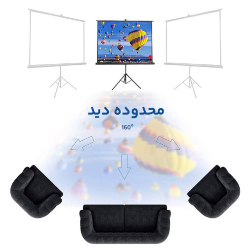 پرده نمایش پروژکتور تسکو TVS 125 TR
