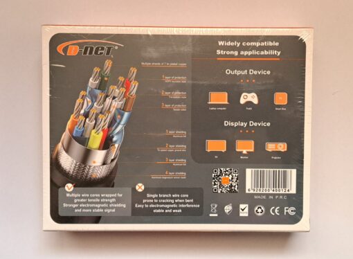 کابل HDMI 2.0 دی‌نت (D-net) مدل DT-424 طول ۵ متر (اصلی)