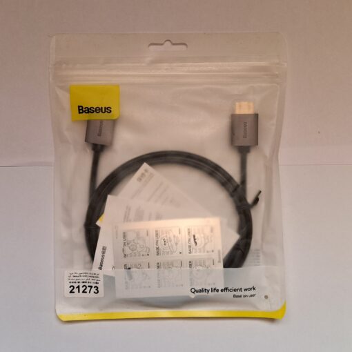 کابل HDMI 2.0 بیسوس (Baseus) مدل Graphene OH051 طول ۱ متر (اصلی)