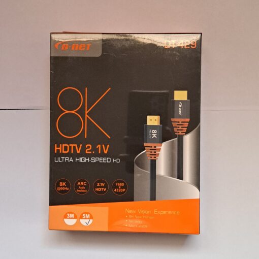 کابل HDMI 2.1 دی‌نت (D-net) مدل DT-429 طول ۵ متر (اصلی)