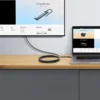 کابل HDMI 2.0 بیسوس (Baseus) مدل Graphene OH051 طول ۱ متر (اصلی)